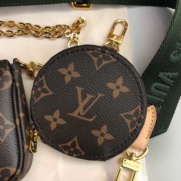 Louis Vuitton Monogram Crossbody Bag Set - Brown and Gold - Picture 4 of 12